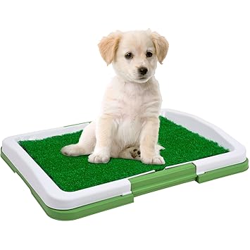 emily pets Puppy Mesh Toilet Indoor Training Tray (White)