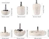 Heatigo 6Pcs Polishing Buffing Wheel Pad Kit for Drill Metal Wood Plastic view 6