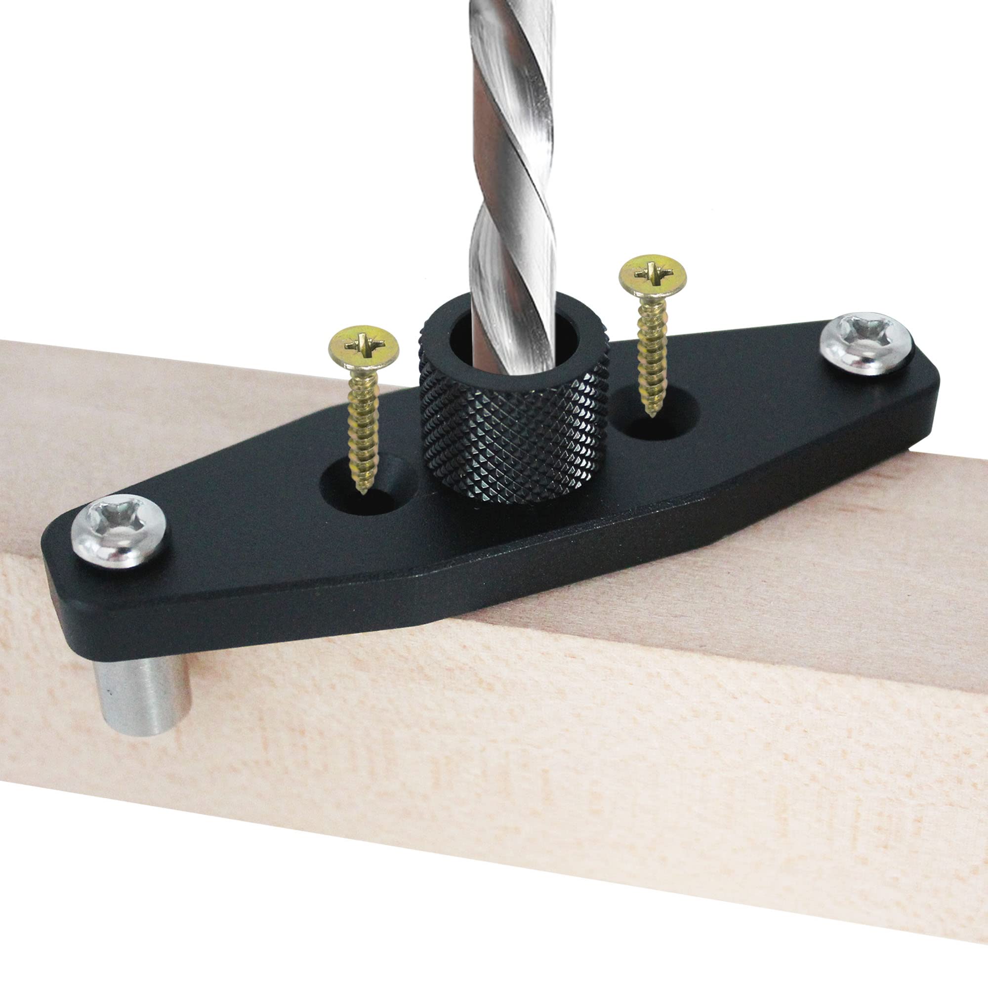 VANROUG Dowel jig kit self Centering,Professional DIY Woodworking Tool Set, Floating Shelf Hole Jig, Drill Guide Rail for Working Drilling and Marking