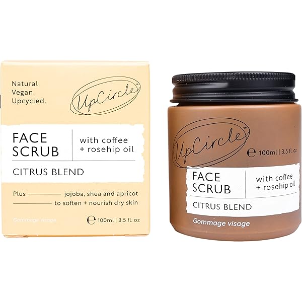 Amazon.com: UpCircle Coffee Face Scrub - Citrus Blend For Normal +