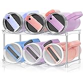 HOMECOR Water Bottle Organizer for Stanley 40 oz Tumbler - Large Stackable Water Bottle Holder for Cabinet, Pantry Kitchen Organizers and Storage for Stanley Cup Accessories, Tumbler Storage Organizer