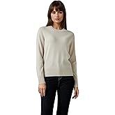 Women’s 100% Pure Cashmere Sweater – Grade A Mongolian Cashmere, Soft Crew Neck Pullover for Women, Warm Classic Fit