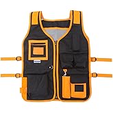 JORESTECH High Visibility Tool Vest with reflective strips (Orange)