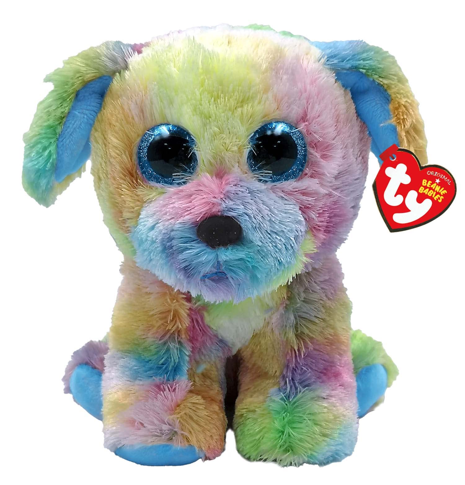 TY Max Dog Beanie Boos 6" | Beanie Baby Soft Plush Toy | Collectible Cuddly Stuffed Teddy