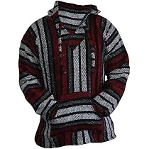 Del Mex Mexican Baja Hoodie Sweater 