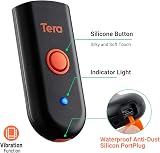 Tera Mini Bluetooth 1D 2D QR Barcode Scanner Wireless USB Wired Pocket Reader view 2