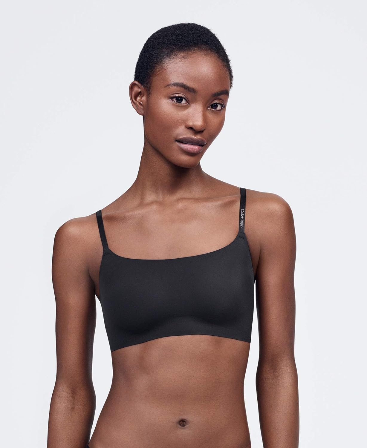 Calvin Klein Women's Invisibles Adjustable Skinny Strap Bralette at  Women’s Clothing store