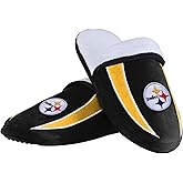 FOCO NFL Mens Football Team Logo Moccasin Slippers Shoes