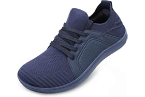 LeIsfIt Womens Walking Shoes Wide Toe Barefoot Shoes Breathable Minimalist Zero Drop Sneakers
