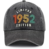 Fxbwhtey 73th 74th 75th 76th 77th 78th 79th 80th 81th 82th Hats Birthday Gifts for Men Women