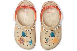 Crocs Unisex-Child Disney Moana Classic Clogs, Kids and Toddler Shoes
