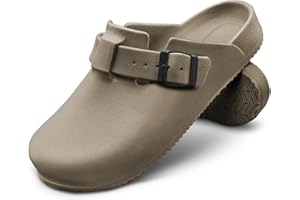 KEMISANT Women Clogs,Comfortable Mules Sandals Slippers Nurse Garden Shoes Unisex for Men Cushioned Support