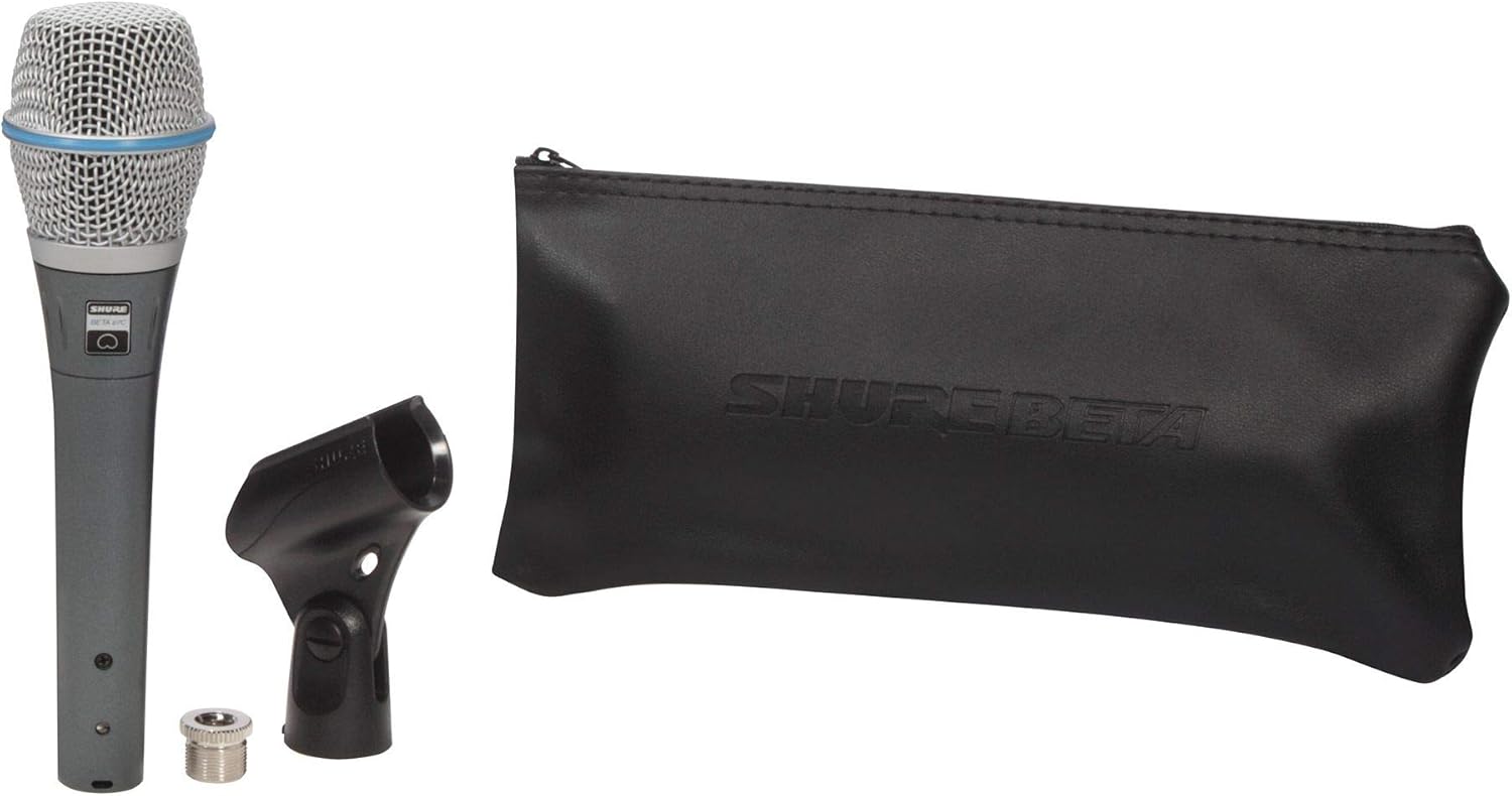 Shure BETA 87A Supercardioid Condenser Vocal Microphone: Musical Instruments