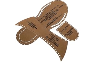 jojofuny Leather Slippers Template and Sandals Stencil Paper for DIY Crafting, Size 40 Women’s Slipper