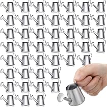 Lot De 9 Mini Arrosoirs De Jardin Pour Maison De Poupée – Accessoires Réalistes Et Colorés