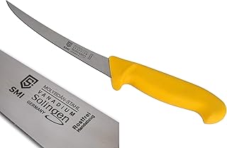 SMI - 6 Zoll Ausbeinmesser Solingen Metzgermesser Profi Fleischmesser Premium-Qualität Ausbeinmesser flexibel, Solingen Edelstahl