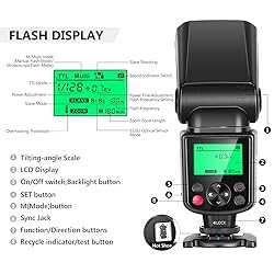 NEEWER 750II TTL Camera Flash Speedlite with LCD