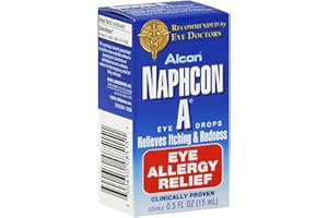 Alcon Naphcon-A Allergy Relief Eye Drops .5 oz. (3-Pack)