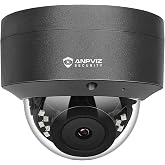 Anpviz 5MP PoE Camera, Outdoor Vandal Dome Security PoE IP Camera (Grey) | 98ft Night Vision, H.265, 24/7 Recording Waterproof IP66 Indoor, Wide Angle 2.8mm, NDAA, IPC-D250G-SE (U Series)