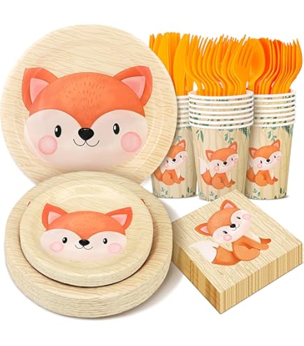 Fox Themed Birthday Party