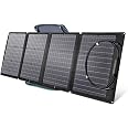 EF ECOFLOW 110 Watt Portable Solar Panel for Power Station, Foldable Solar Charger with Adjustable Kickstand, Waterproof IP67