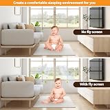 BRO Fly Mosquito Net Door Window Screen Roll 100cm x 250cm High-Density view 4