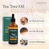 HERBORGANIC Anti-Bacterial Tea Tree Oil 100 ml Organic Antiseptic view 5