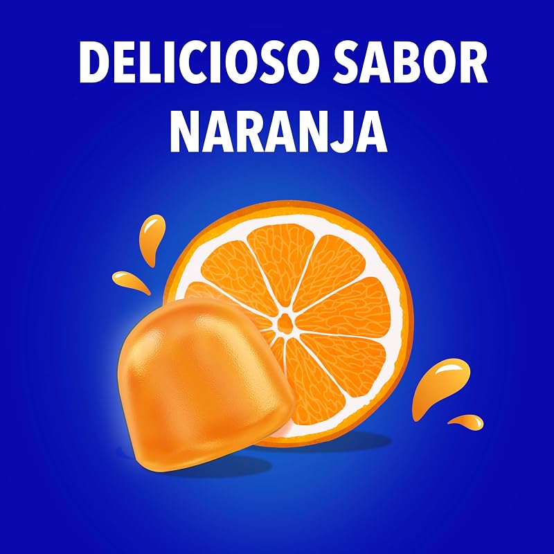Gummies Energy para la Reducción de la Fatiga¹ con Vitamina C y Magnesio, Vitaminas B12, B1, B2, B3, B6, B7, D y Probióticos, 60 gummies
