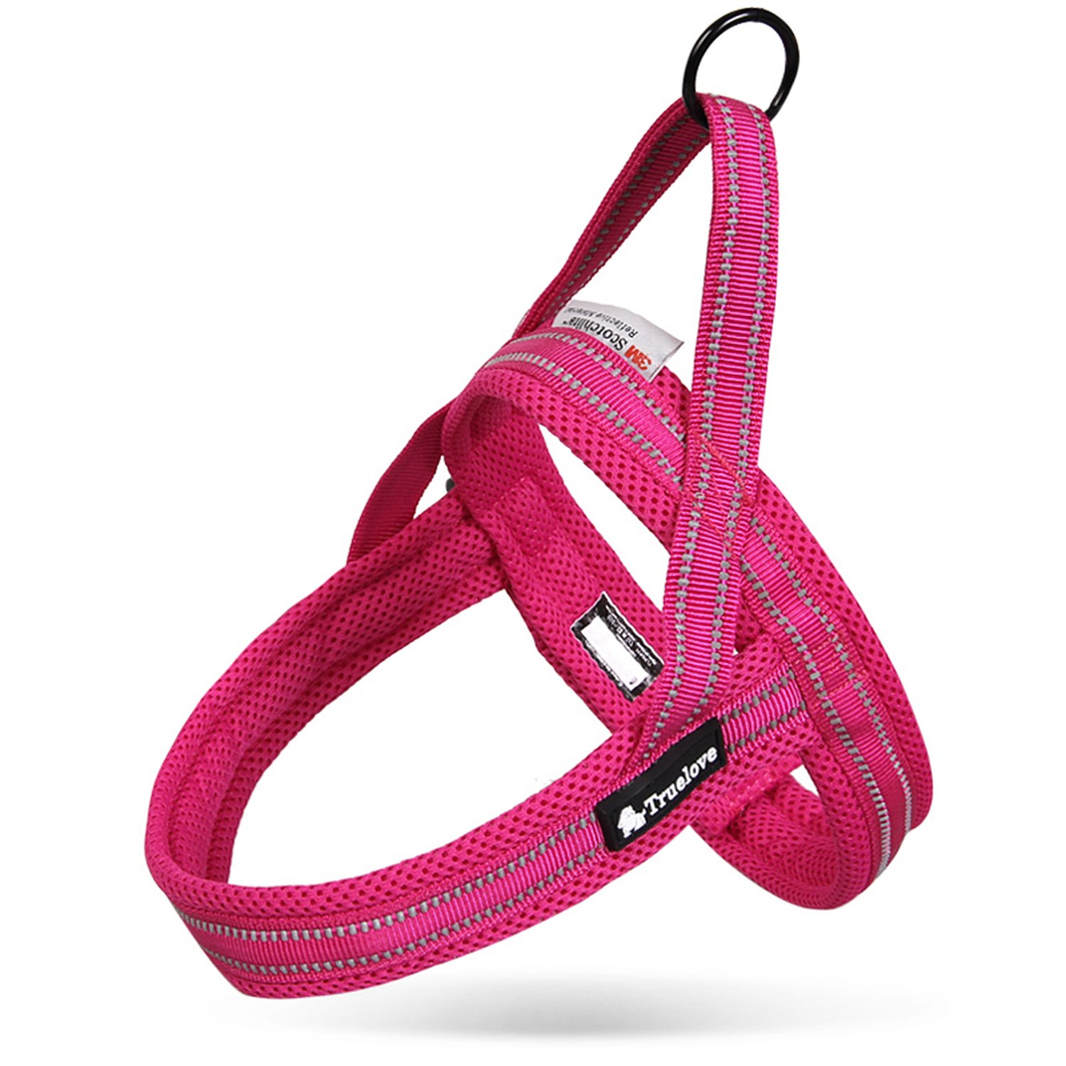 Pettom No-pull Dog Harness Soft Padded Mesh Pet Harness-3M Reflective for Small, Medium & Large Dogs