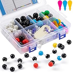 HFKPJRT Molecular Model Kit, 208 Pcs Molecular