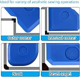 Rayibuir 5pcs Caulk Tool Kit Silicone Sealant Finishing Tools Blue view 5