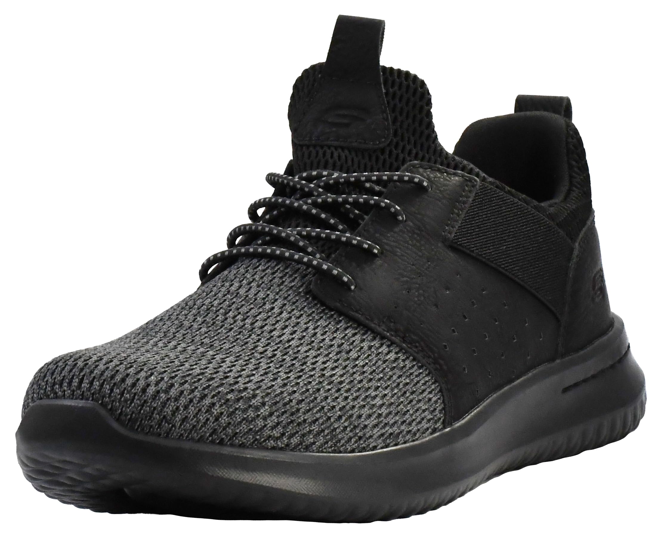 Skechers Men's Delson-Camben Sneaker, Black, 11 M US
