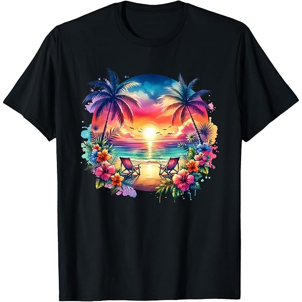 Amazon.com: Palms Ocean Tropical Island Beach Palm Tree Summer