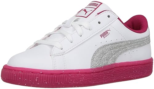 puma pink glitter sneakers