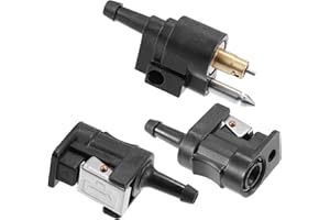 Hihaha 6E5-24305-06-00 Marine Boat Engine Fuel Line Connector Fittings for Yamaha 85HP 1989-1993 / 6mm Female Male Fuel Pipe 