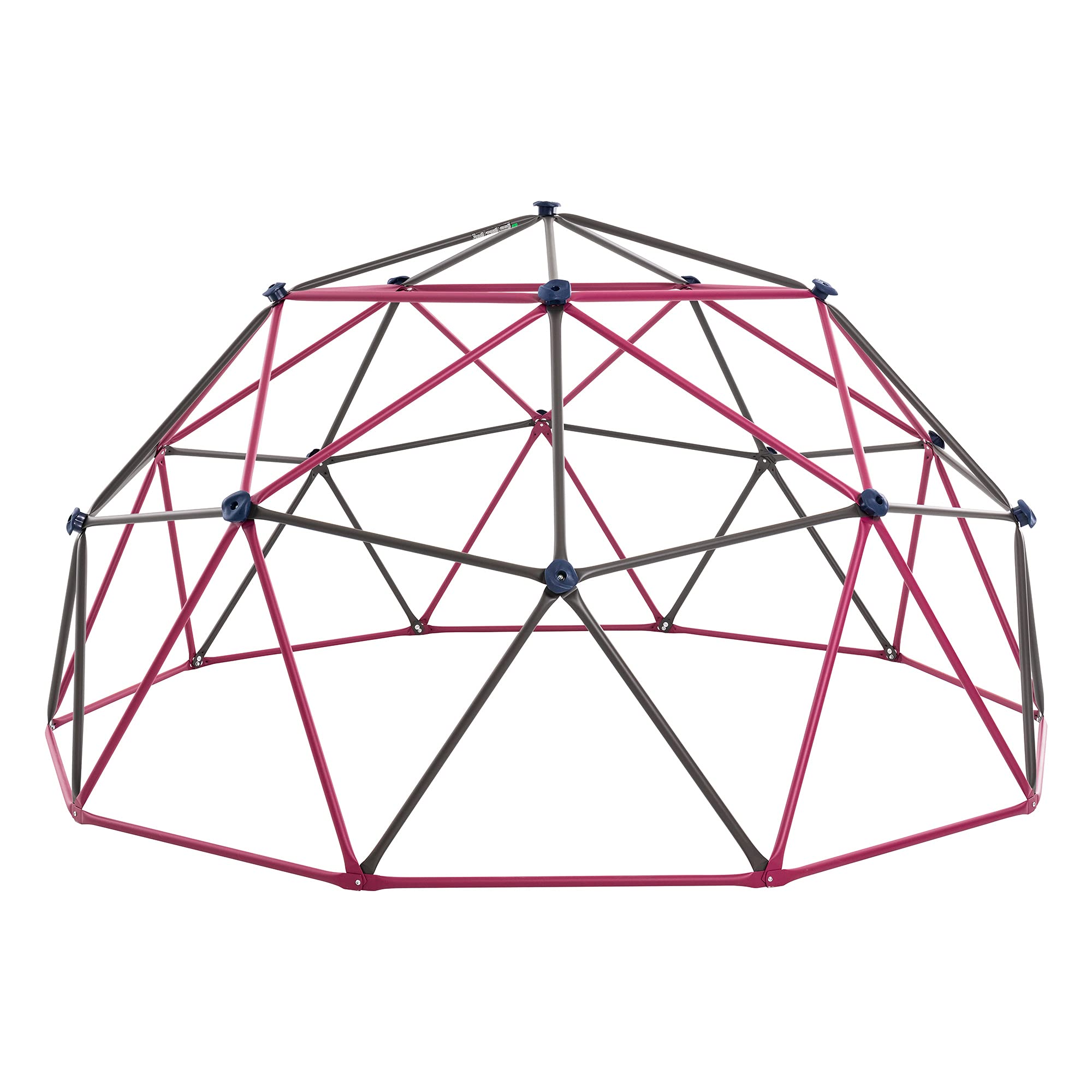 Photo 1 of Lifetime 91088 Geometric Dome Climber Jungle Gym, 5.5' High x 11' Wide, Berry & Brown, 66-Inch
