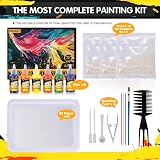 Coodoo Water Marbling Paint Kit for Kids 6+ Arts & Crafts Set view 6