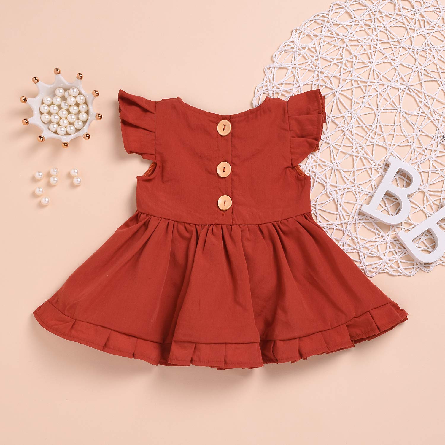 red lace sundress