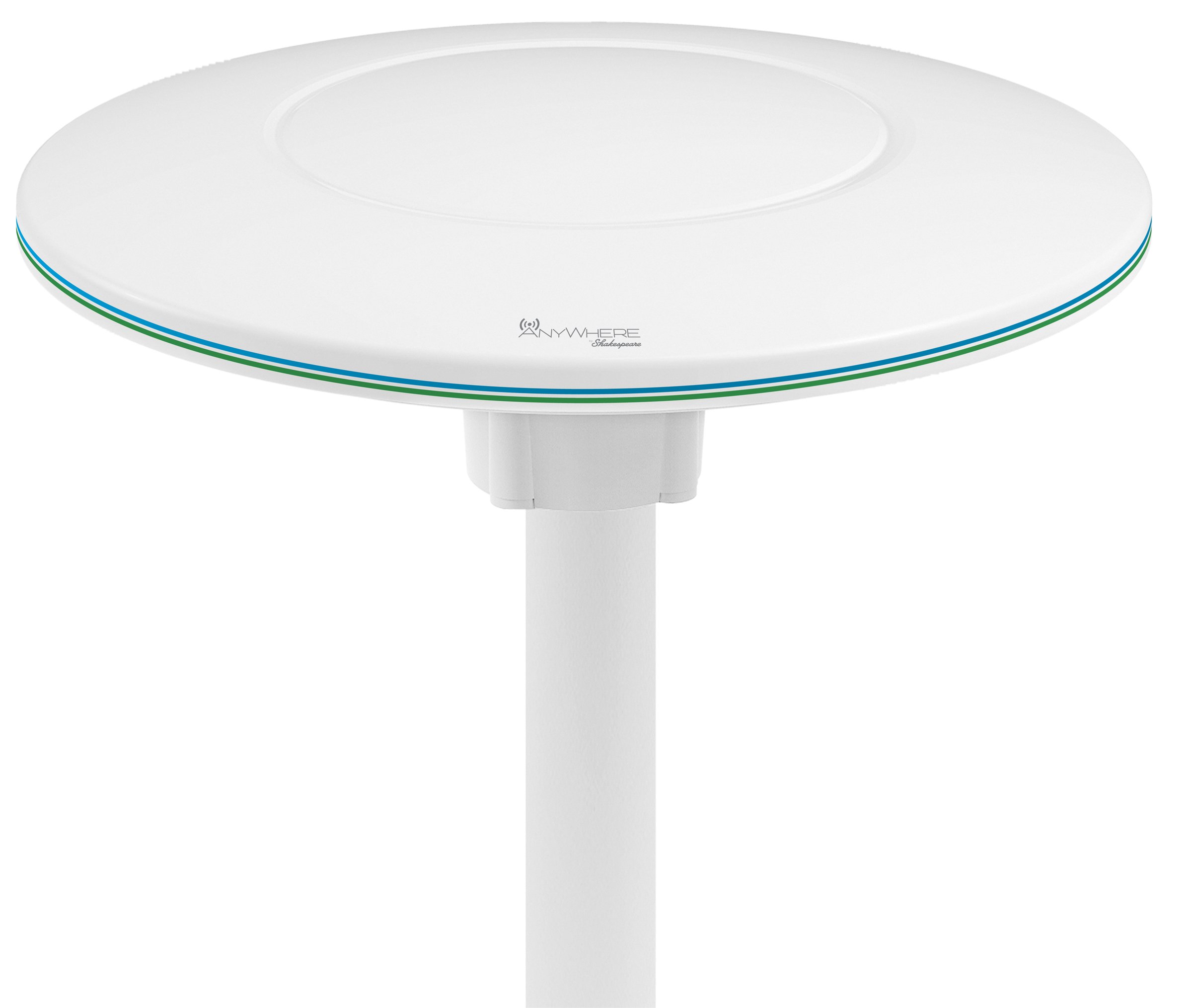 Shakespeare HDTV-MAR14 Omni Directional HDTV Antenna 12/24V DC - White, 14 Inch