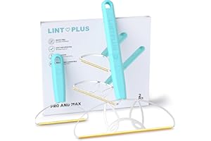 Flex MAX & Pro Pet Hair Remover Kit by LINTPLUS - Dog & Cat Hair Removal Tool for Furniture, Carpets, Rugs & Couches - Easy to Use, Reusable Carpet Scraper for Pet Hair