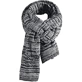 Wimdream Extra Long Knit Scarf for Men, Stylish Women Winter Scarf, Warm and Soft, 95 * 19inches
