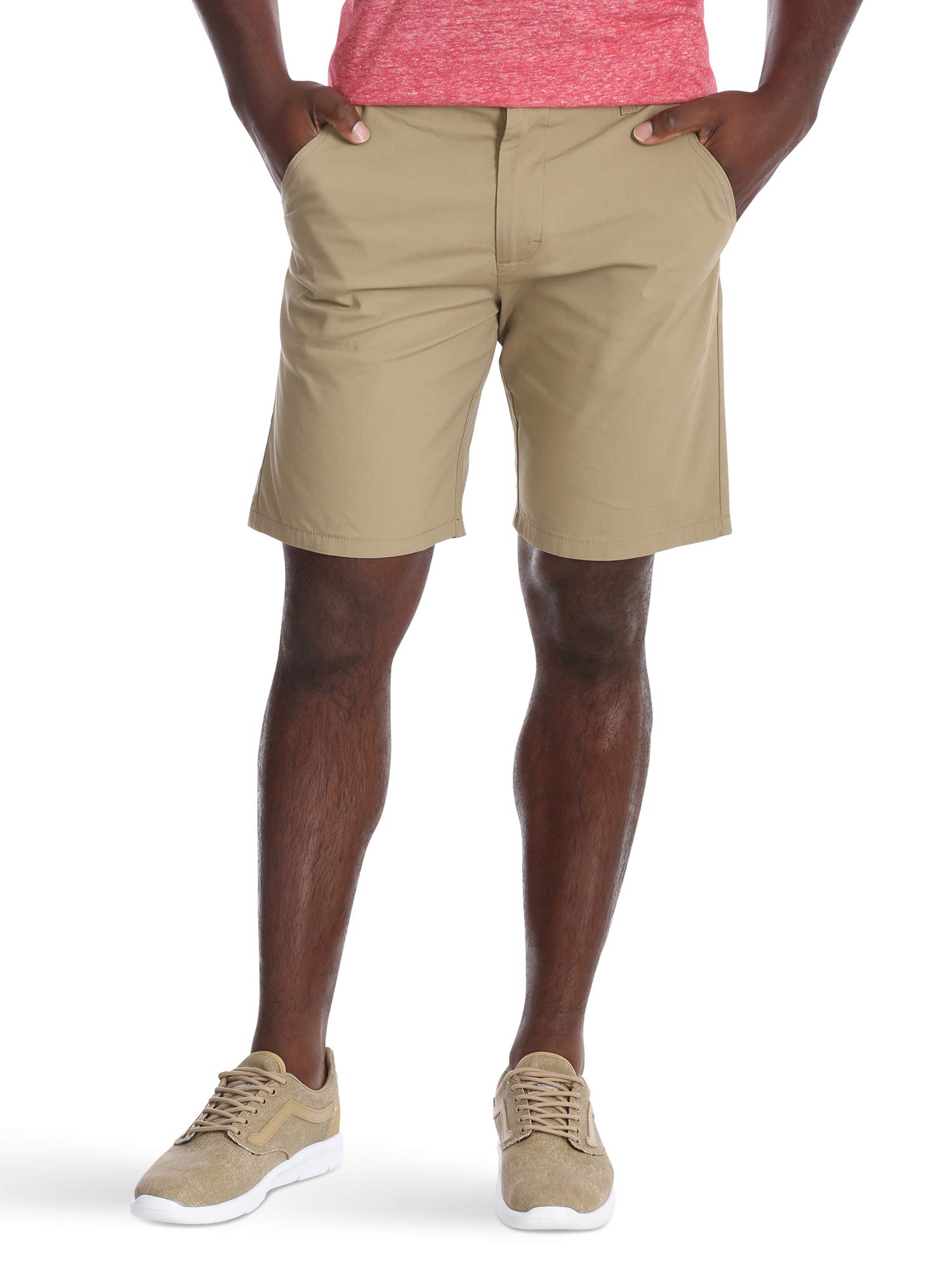 Performance Comfort Flex Flat Front Short, Dark Khaki, 30 Image