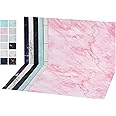 12PCS 12Patterns Product Photography Backdrops,Photo Backdrop Double Sided Marble and Tile Photo Background（16.5X11inch）
