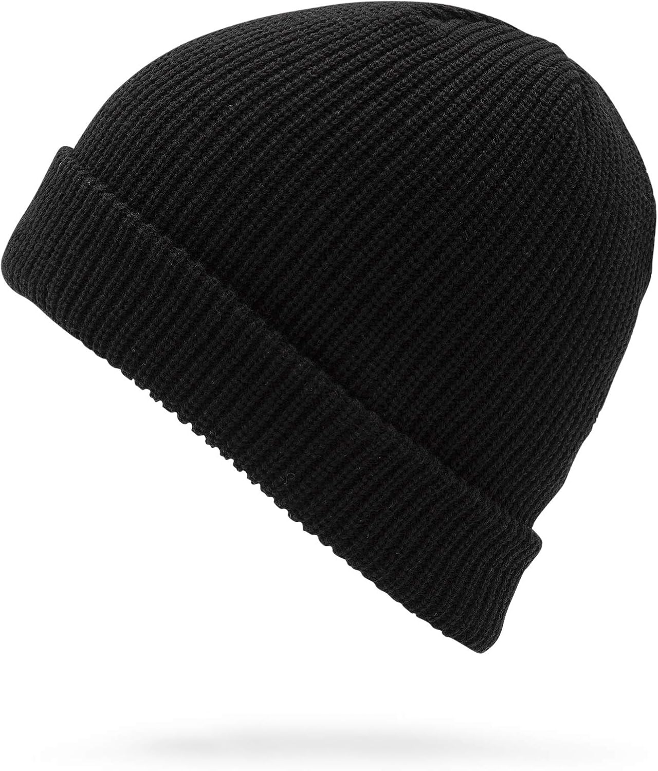 Volcom Men's Full Stone Beanie, Black, One Size: Clothing