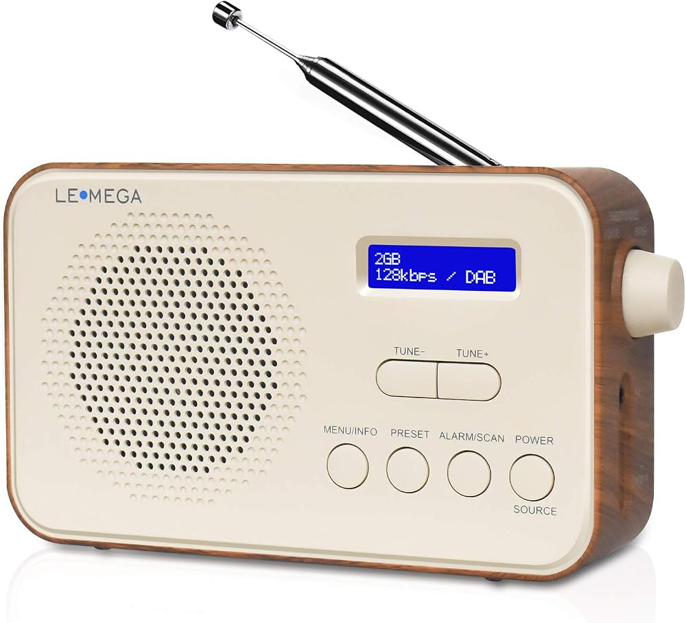 Lemega PR2 Portable DAB/DAB+ and FM Radio Walnut