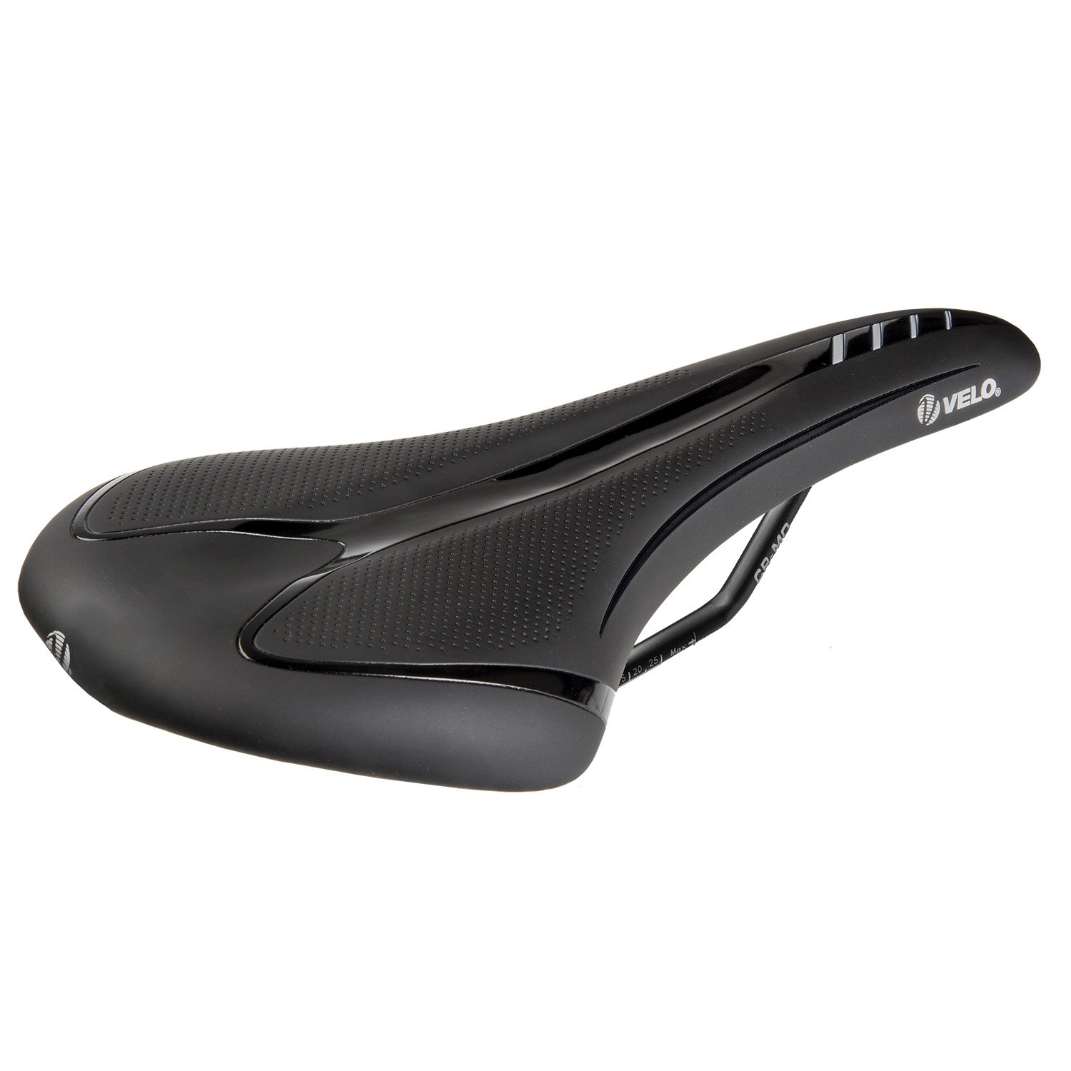 Velo Unisex Adult Fit Athlete BC Saddle For Bicycle - Black, Small