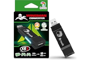 Brook Wingman XB 3 Converter - Unleash The Power of Cross-Platform Gaming, Wireless Controller Adapter for New XB Series X/S,