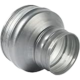 HVAC OV 5" to 3" Inch Round Duct Reducer