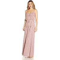 Amazon.com: Adrianna Papell Women's Beaded Long Gown, Biscotti, 4 : Clothing,  Shoes & Jewelry