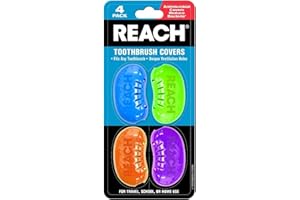 Reach Toothbrush Cover, 4 Count